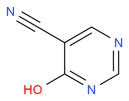 4-Hydroxypyrimidine-5-carbonitrile_分子结构_CAS_4774-34-9)