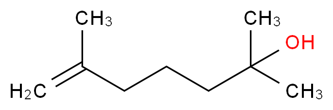 2,6-dimethylhept-6-en-2-ol_分子结构_CAS_32779-58-1