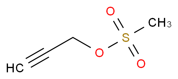 Propargyl Methanesulfonate Ester, 95%_分子结构_CAS_16156-58-4)