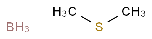 (methylsulfanyl)methane borane_分子结构_CAS_13292-87-0