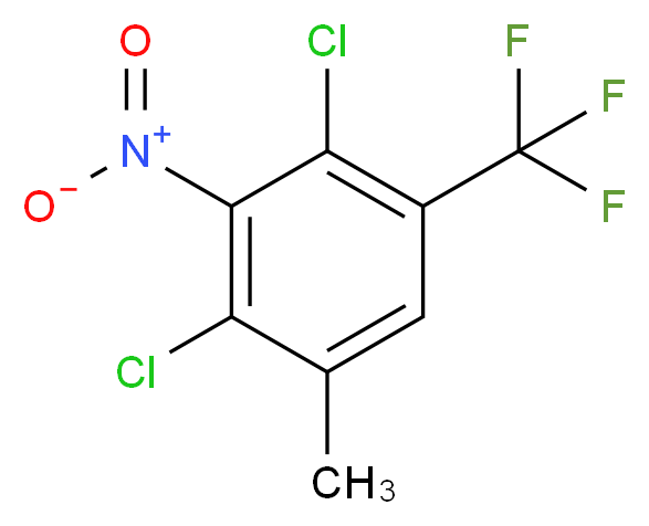 2,4-Dichloro-5-methyl-3-nitrobenzotrifluoride_分子结构_CAS_115571-69-2)