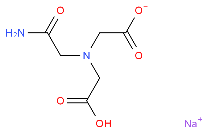 乙酰氨基亚胺乙酸 钠盐_分子结构_CAS_7415-22-7)