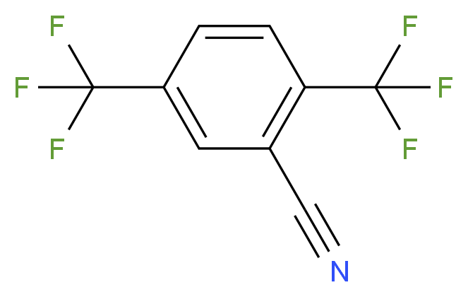 2,5-Bis(trifluoromethyl)benzonitrile_分子结构_CAS_51012-27-2)