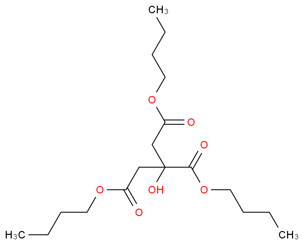 TRI-n-BUTYL CITRATE_分子结构_CAS_77-94-1)