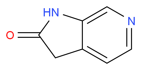 1H-Pyrrolo[2,3-c]pyridin-2(3H)-one_分子结构_CAS_54415-85-9)