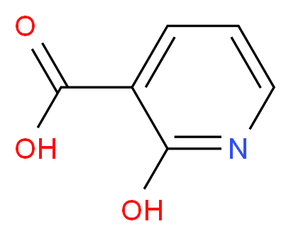 2-羟基烟酸_分子结构_CAS_609-71-2)