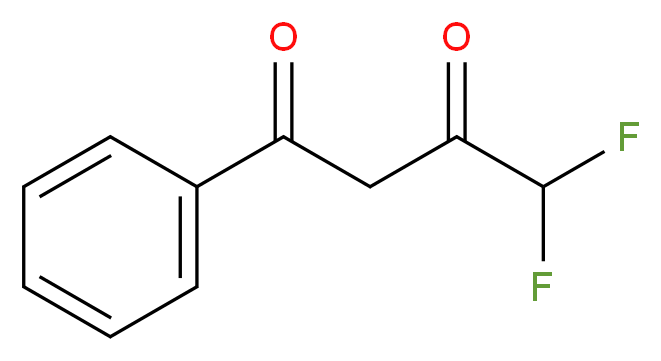 3-Benzoyl-1,1-difluoroacetone_分子结构_CAS_)