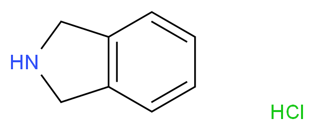 2,3-Dihydroisoindole hydrochloride_分子结构_CAS_32372-82-0)