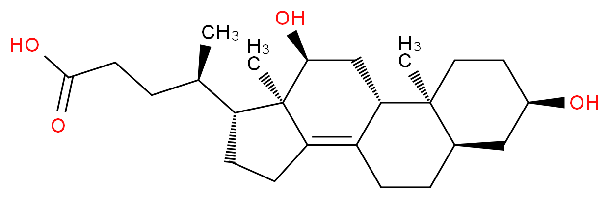 原胆酸_分子结构_CAS_641-81-6)