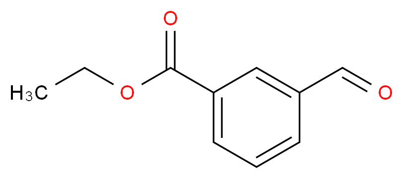 3-甲酰基苯甲酸乙酯_分子结构_CAS_33745-47-0)