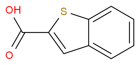 1-benzothiophene-2-carboxylic acid_分子结构_CAS_6314-28-9)