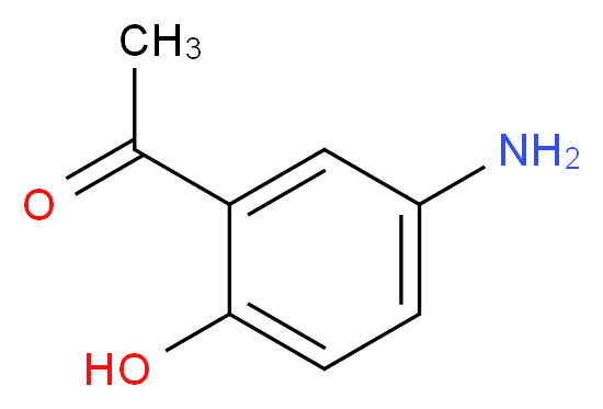 1-(5-amino-2-hydroxyphenyl)ethanone_分子结构_CAS_)