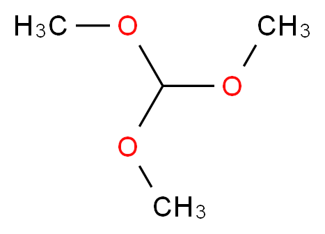 trimethoxymethane_分子结构_CAS_149-73-5