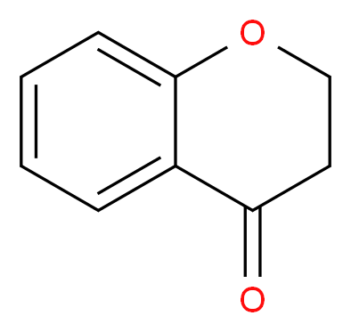 3,4-dihydro-2H-1-benzopyran-4-one_分子结构_CAS_1341-36-2