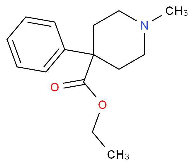 哌替啶 溶液_分子结构_CAS_)