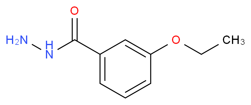 3-Ethoxybenzhydrazide_分子结构_CAS_27830-16-6)