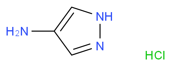 1H-pyrazol-4-amine hydrochloride_分子结构_CAS_4331-28-6