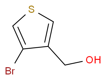 (4-bromothiophen-3-yl)methanol_分子结构_CAS_70260-05-8
