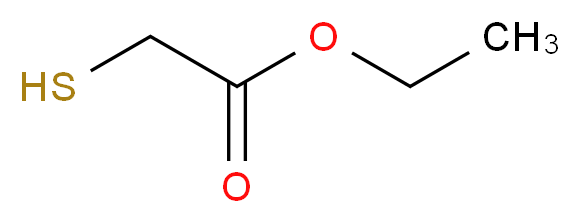 ethyl 2-mercaptoacetate_分子结构_CAS_)