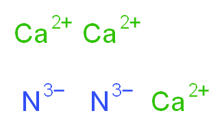 tricalcium diazanetriide_分子结构_CAS_12013-82-0