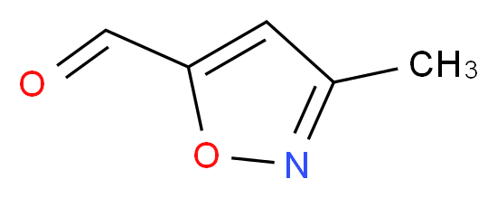 3-Methylisoxazole-5-carbaldehyde_分子结构_CAS_70753-36-5)