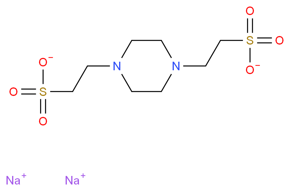 PIPES 二钠盐_分子结构_CAS_76836-02-7)