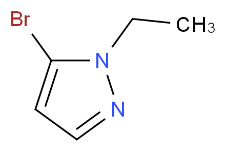 5-bromo-1-ethyl-1H-pyrazole_分子结构_CAS_1268334-99-1)