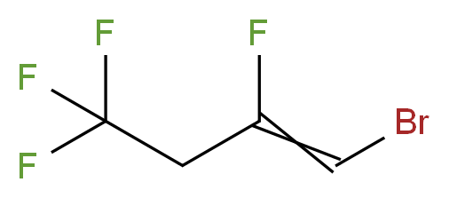 1-bromo-2,4,4,4-tetrafluorobut-1-ene_分子结构_CAS_933600-87-4