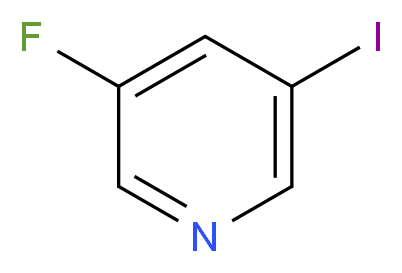 3-Fluoro-5-iodopyridine_分子结构_CAS_757950-13-3)