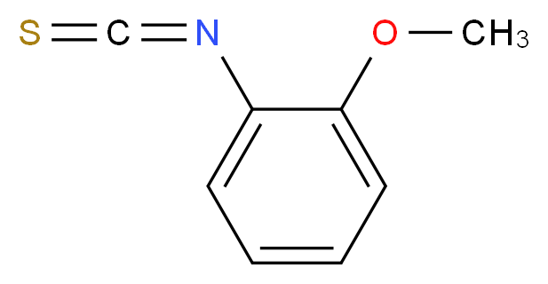 1-isothiocyanato-2-methoxybenzene_分子结构_CAS_)