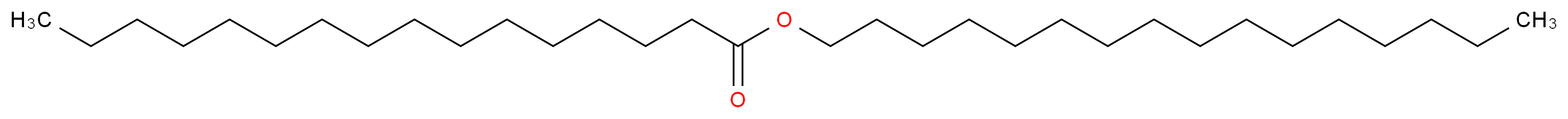 hexadecyl hexadecanoate_分子结构_CAS_540-10-3