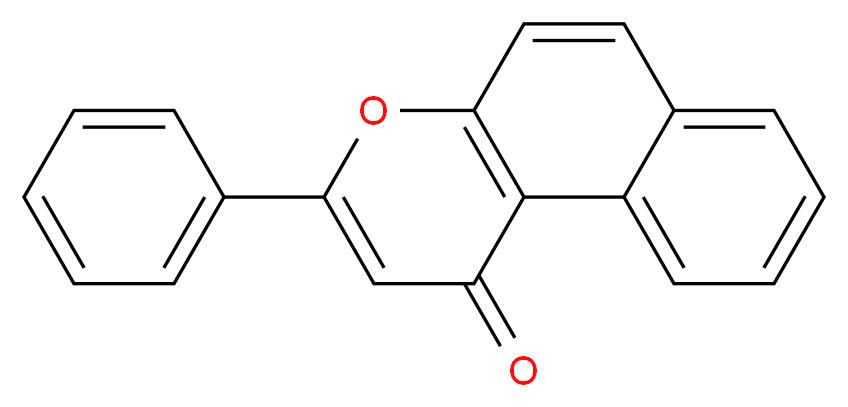 3-phenyl-1H-benzo[f]chromen-1-one_分子结构_CAS_6051-87-2