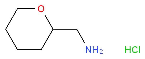 tetrahydropyran-2-ylmethylamine hydrochloride_分子结构_CAS_683233-12-7)
