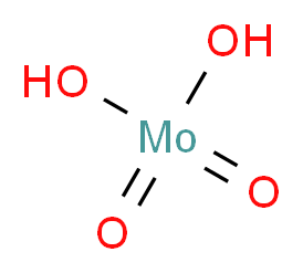 Molybdic acid_分子结构_CAS_7782-91-4)