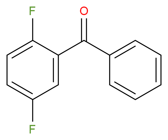 2,5-二氟苯甲酮_分子结构_CAS_85068-36-6)