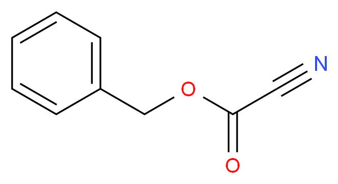 benzyl cyanoformate_分子结构_CAS_5532-86-5
