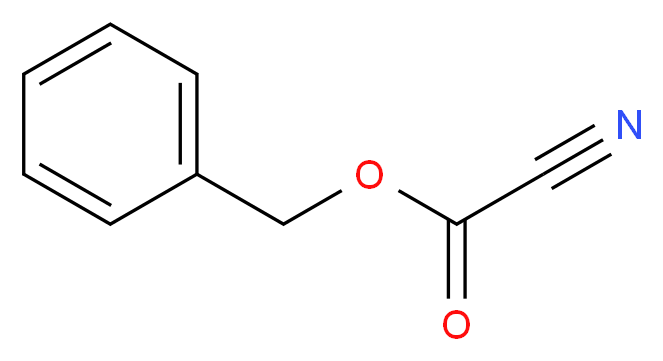 苄基氰基甲酸酯_分子结构_CAS_5532-86-5)