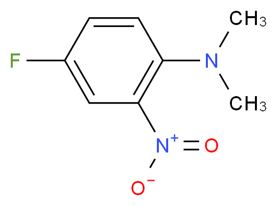 N,N-Dimethyl-4-fluoro-2-nitroaniline_分子结构_CAS_69261-01-4)