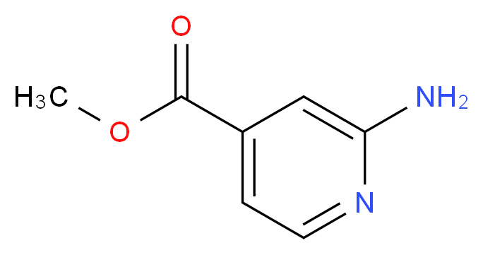 Methyl 2-aminoisonicotinate_分子结构_CAS_6937-03-7)