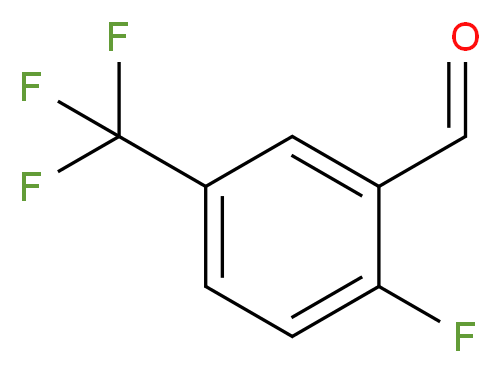 2-fluoro-5-(trifluoromethyl)benzaldehyde_分子结构_CAS_146137-78-2