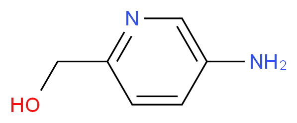 (5-aminopyridin-2-yl)methanol_分子结构_CAS_873651-92-4