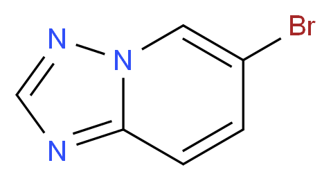 6-Bromo[1,2,4]triazolo[1,5-a]pyridine 96%_分子结构_CAS_356560-80-0)