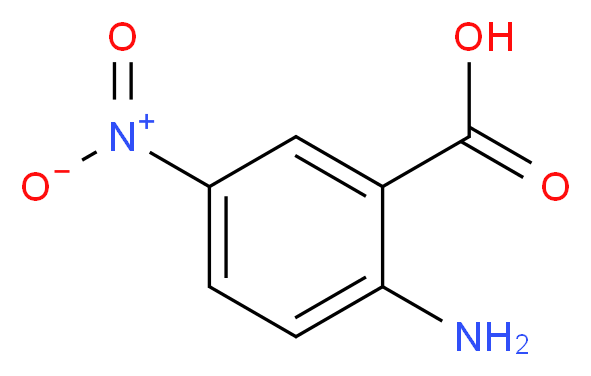 5-Nitroanthranilic acid_分子结构_CAS_616-79-5)