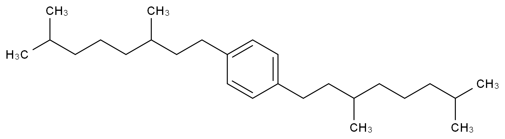 1,4-bis(3,7-dimethyloctyl)benzene_分子结构_CAS_211809-80-2