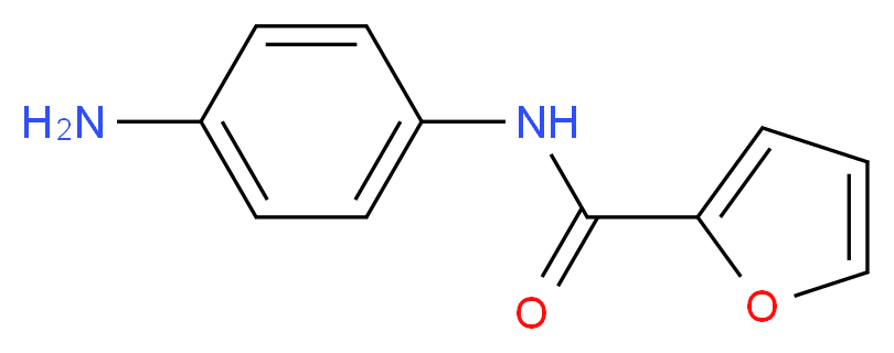 N-(4-aminophenyl)furan-2-carboxamide_分子结构_CAS_)