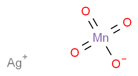 SILVER PERMANGANATE_分子结构_CAS_)