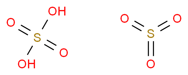 硫酸，发烟_分子结构_CAS_8014-95-7)