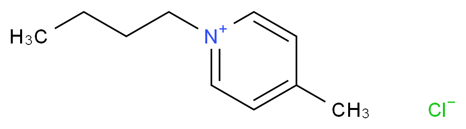 1-丁基-4-甲基氯化吡啶_分子结构_CAS_112400-86-9)