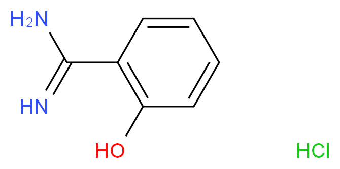 2-hydroxybenzene-1-carboximidamide hydrochloride_分子结构_CAS_501904-25-2
