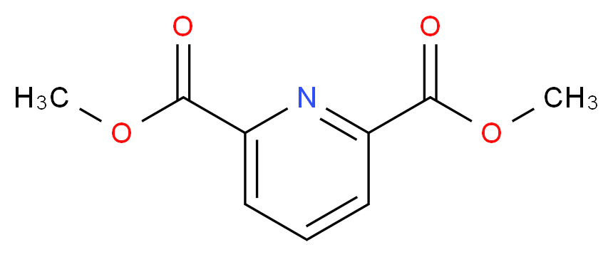 2,6-Pyridinedicarboxylic acid dimethyl ester_分子结构_CAS_5453-67-8)